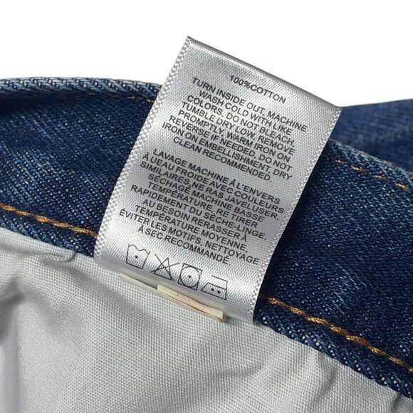 Vigoss Medium Wash Sandblasted Royce 70s Stovepipe Jeans - Picture 9 of 9